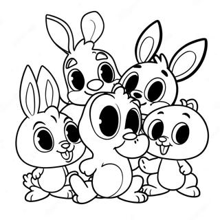 Baby Looney Tunes Characters Coloring Page 62133-49166