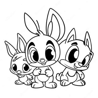 Baby Looney Tunes Characters Coloring Page 62133-49167