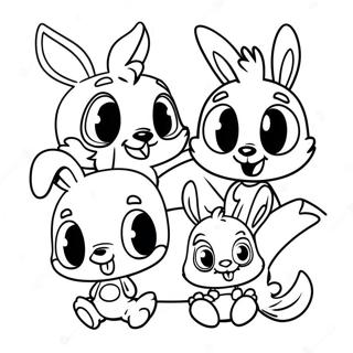 Baby Looney Tunes Characters Coloring Page 62133-49168