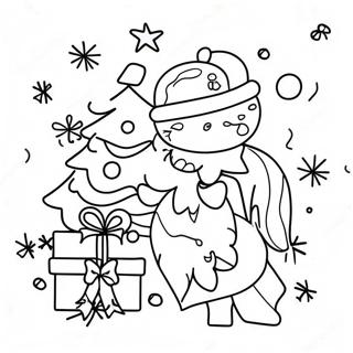 Christmas Thank You Coloring Page 62153-49191