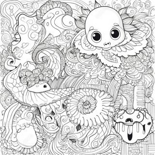 Mythomorphia Coloring Pages