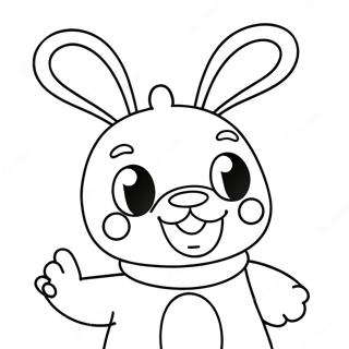 Rabbids Coloring Page 62233-49254