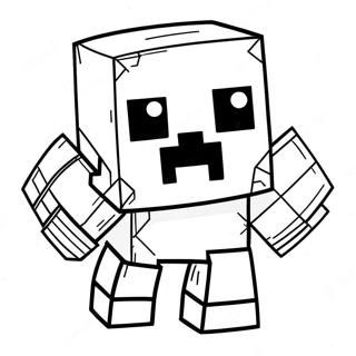 Minecraft Mutant Creeper Fargeleggingsark 62253-49251