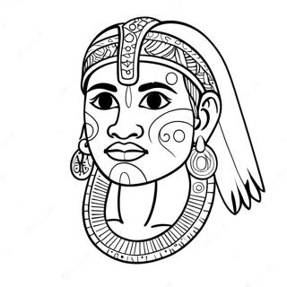 Taino Puerto Rico Coloring Pages