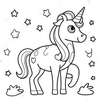 Colorful Centaurworld Characters Coloring Page 62334-49320