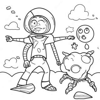 Last On Earth Coloring Pages