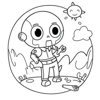 Last On Earth Coloring Page 62383-49374