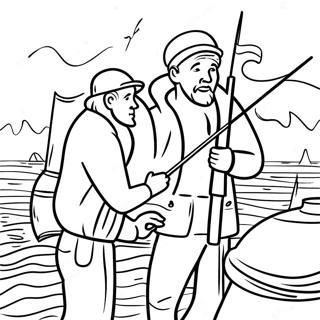 Fishers Of Men Coloring Page 62403-49391