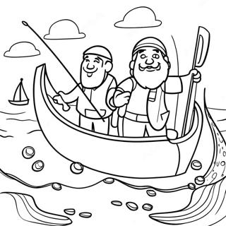 Fishers Of Men Coloring Pages