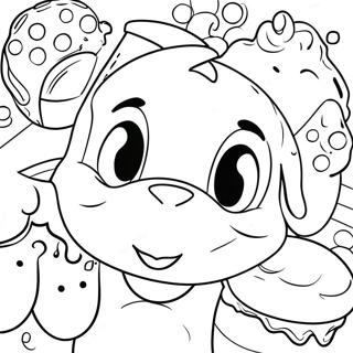 Disney Food Coloring Page 62453-49423