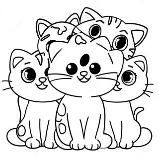 Kid E Cats Coloring Page 62473-49438