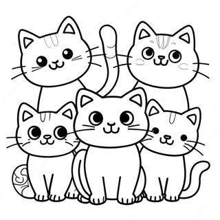 Kid E Cats Coloring Page 62473-49440