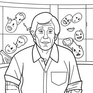 Ron's Gone Wrong Coloring Pages