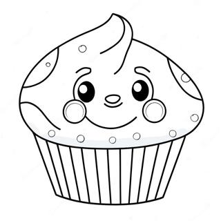 Bluey Muffin Boyama Sayfası 6250-4970