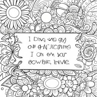 For Adults Quotes Coloring Pages