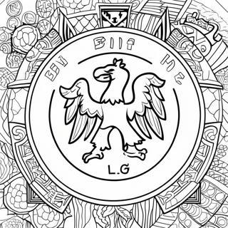 Page À Colorier Du Logo Du Bayern Munich 62593-49521