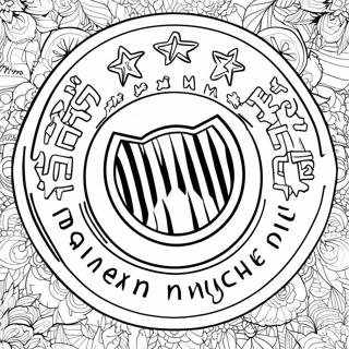 Page À Colorier Du Logo Du Bayern Munich 62593-49523