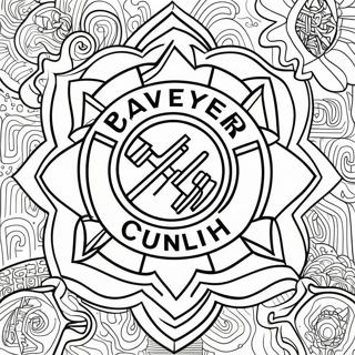 Bayern Munich Logo Coloring Page 62593-49524