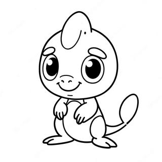 Sobble Coloring Pages