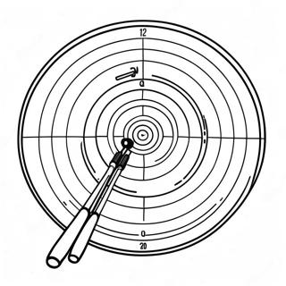 Archery Target Coloring Page 62653-49577