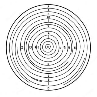 Archery Target Coloring Page 62653-49578