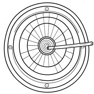 Archery Target Coloring Page 62653-49580