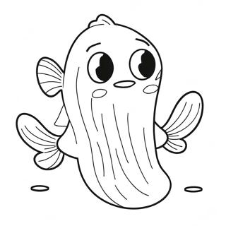 Fortnite Fishstick Coloring Pages