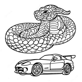 Viper Coloring Pages