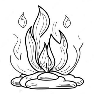 Fiery Ember Coloring Page 62754-49676