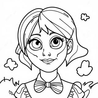 Lydia Deetz Beetlejuice Coloring Pages