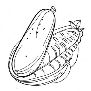 Cucumber Coloring Page 62773-49666