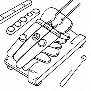 Pagina De Colorat Xilofon 62793-49696