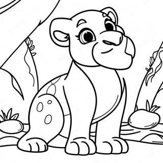 Grown Up Nala Coloring Pages