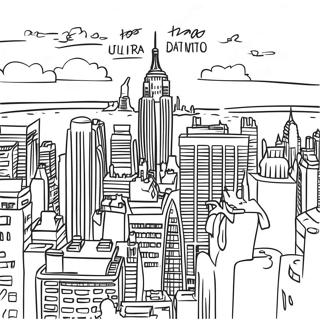 New York Coloring Pages