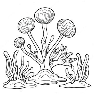 Algae Coloring Pages