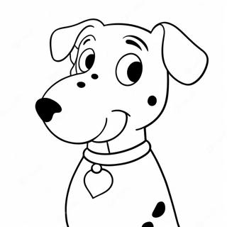 Lucky 101 Dalmatians Coloring Pages