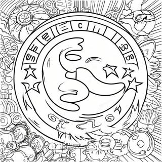 Pittsburgh Steelers Logo Coloring Page 6290-5010