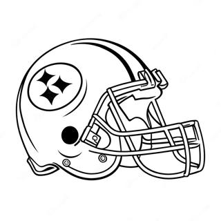 หน้าระบายสีโลโก้ Pittsburgh Steelers 6290-5011