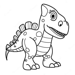 Robot Dinozor Boyama Sayfası 62913-49783