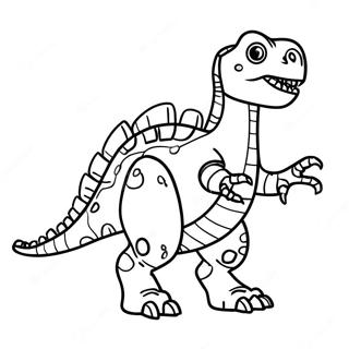 Robot Dinozor Boyama Sayfası 62913-49784