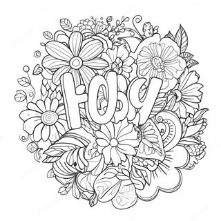 Easy Word Coloring Page 6300-5019