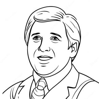 Talking Ben Coloring Pages