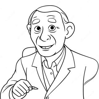 Talking Ben Coloring Page 63013-49858