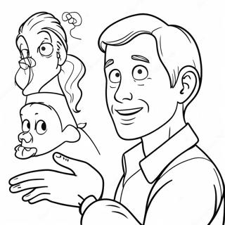 Talking Ben Coloring Page 63013-49859