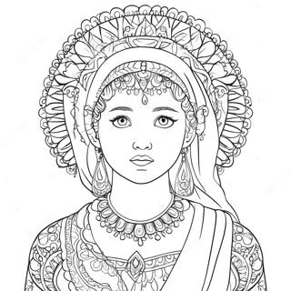 Mina Coloring Page 63043-49877