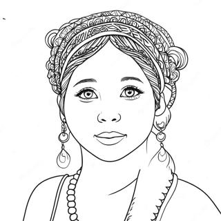 Mina Coloring Page 63043-49878