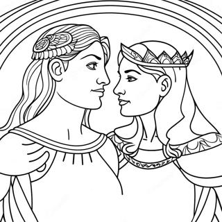 Aquila And Priscilla Coloring Pages