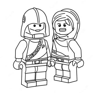 Lego Star Wars Coloring Page 630-509