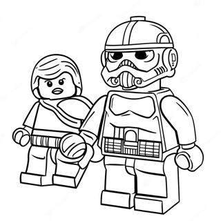 Lego Star Wars Coloring Page 630-512