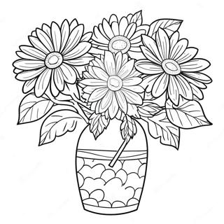 Chrysanthemum Coloring Pages